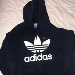 Adidas Navy Blue Hoodie